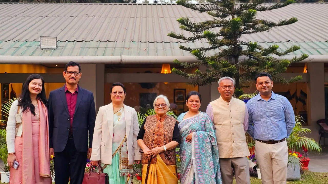 Two families, one celebration